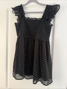 New without tags - Motherhood Black and White polkadot top